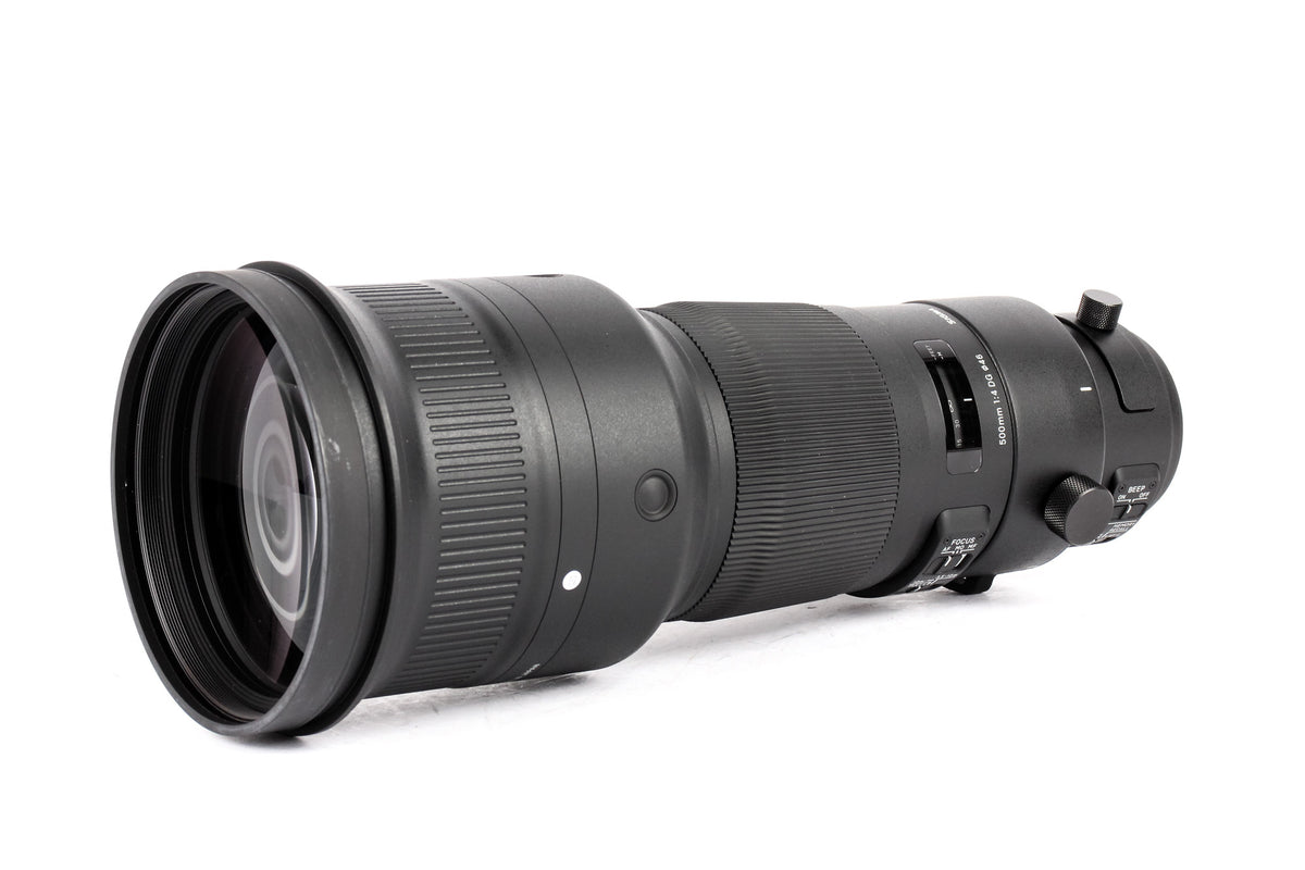 Sigma 500mm f/4 DG OS HSM SPORT - Nikon Fatting · imagen principal