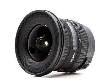 Sigma 10-20mm f/3.5 EX DC HSM - Sigma SA-fattning
