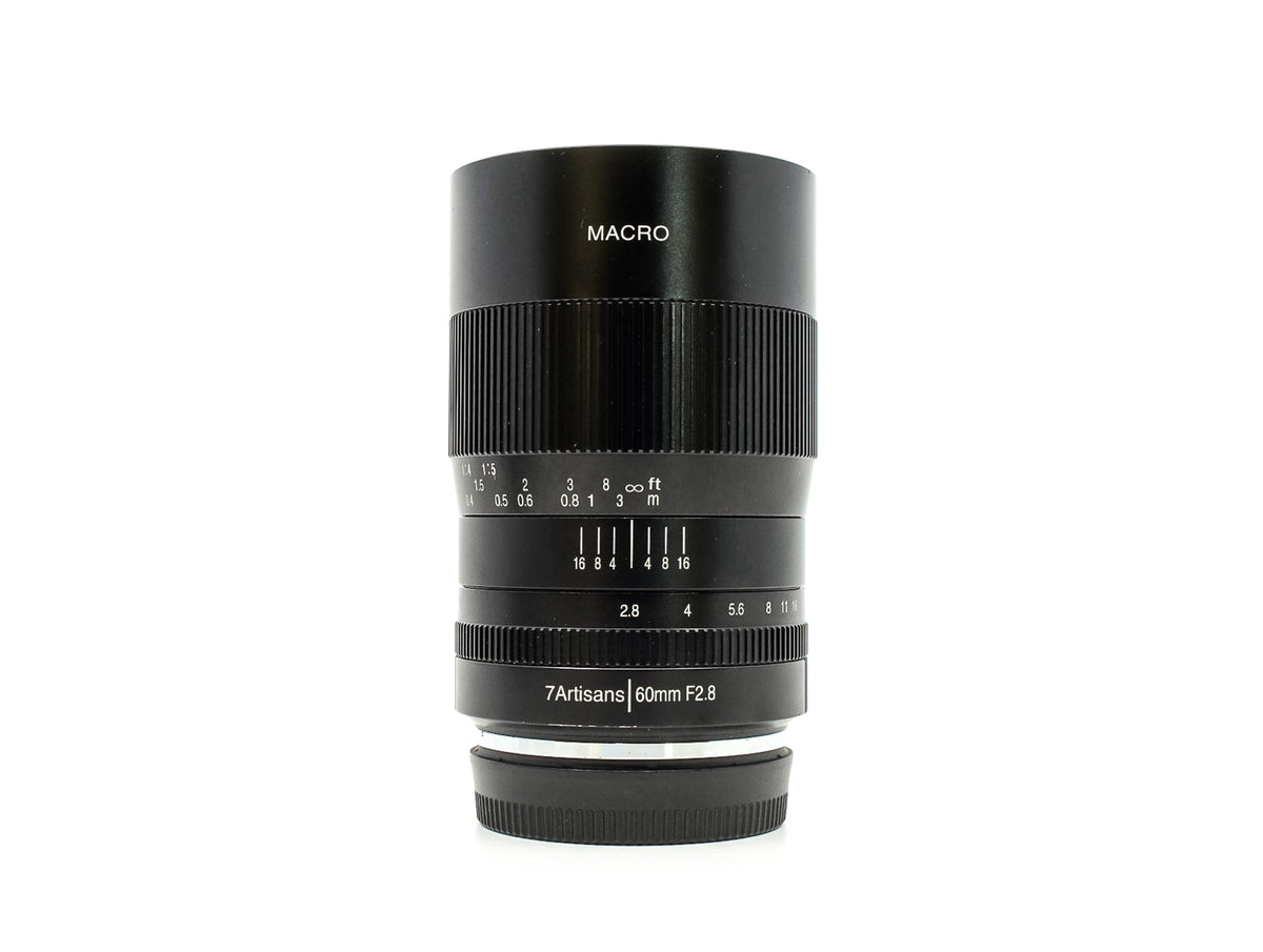 7Artisans 60mm f/2.8 - Fujifilm X Fit  · main image