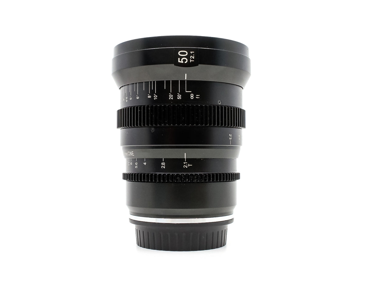 SLR Magic APO MicroPrime Cine 50mm T2.1 - Canon EF-fattning · imagen principal