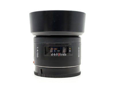 Sony 50mm f/1.4 - Sony A-fattning