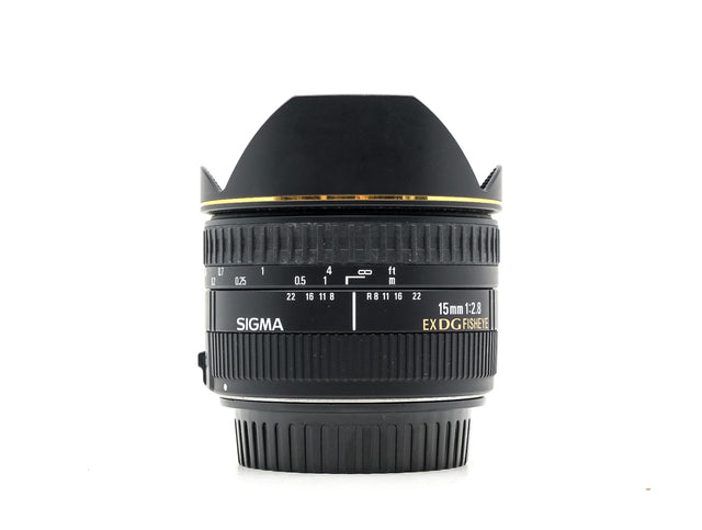 Sigma 15mm f/2.8 EX DG Fisheye - Canon EF Fit de segunda mano en Camera Market