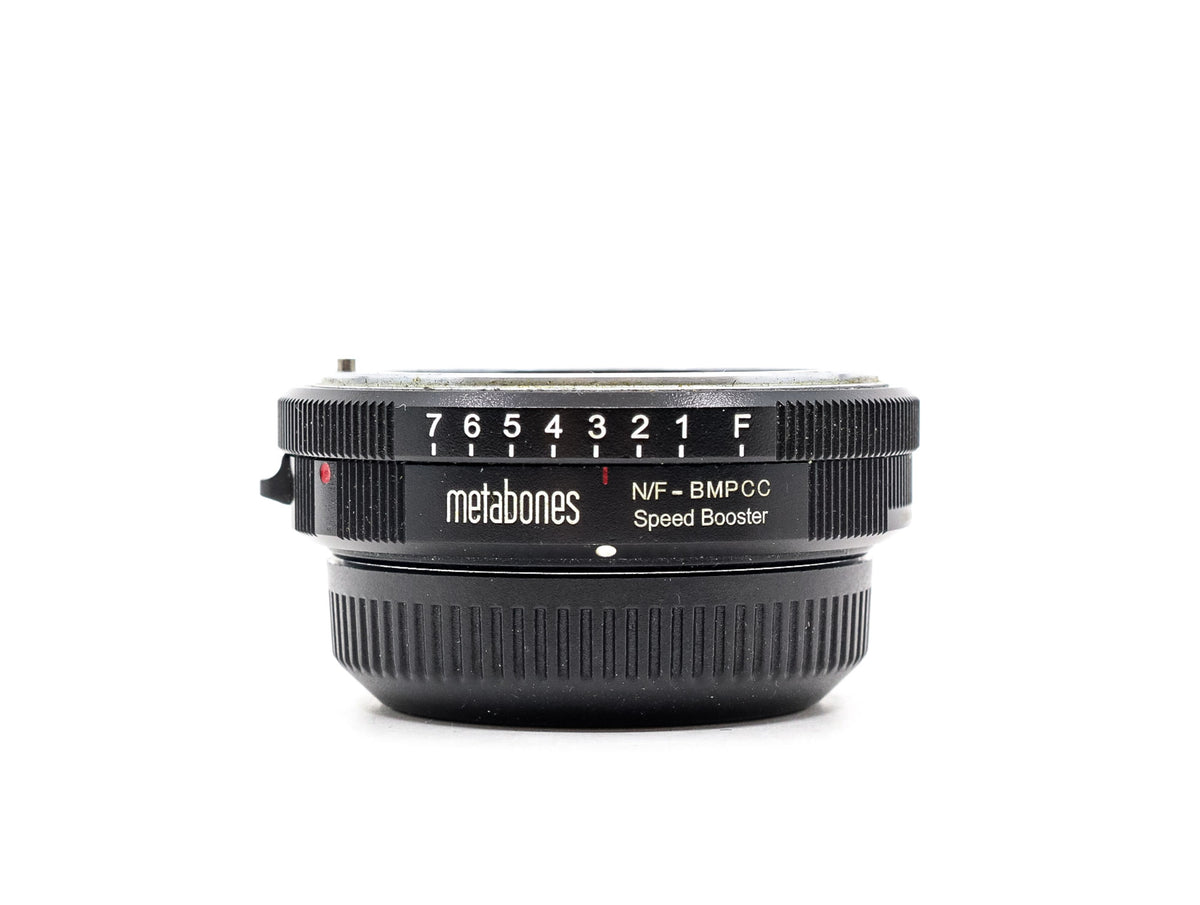 Metabones Nikon G till BMCC Speed Booster · imagen principal
