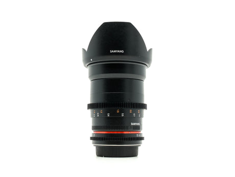 Samyang 35mm T1.5 Cine VDSLR MK2 - Canon EF-fattning