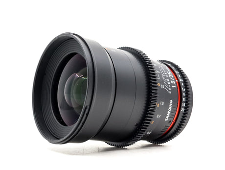 Samyang 35mm T1.5 Cine VDSLR MK2 - Canon EF-fattning