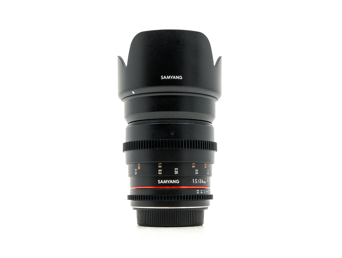 Samyang 24mm T1.5 Cine VDSLR MK2 - Canon EF-fattning · main image