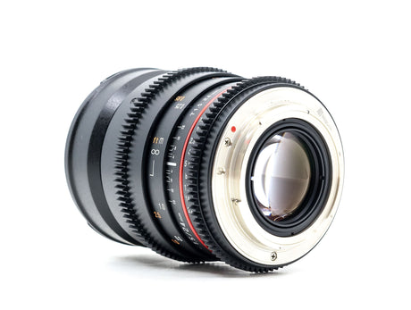 Samyang 24mm T1.5 Cine VDSLR MK2 - Canon EF-fattning