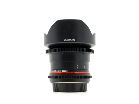 Samyang 14mm T3.1 Cine VDSLR MK2 - Canon EF-fattning