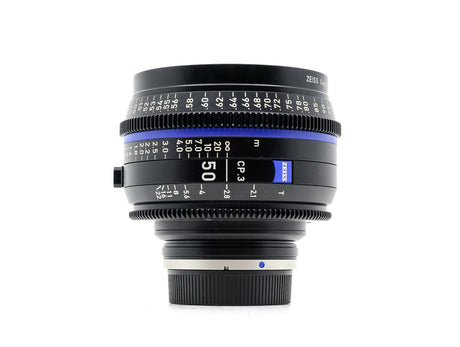 Zeiss CP.3 50mm T2.1 - Canon EF-fattning