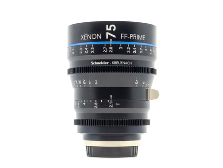 Schneider Xenon FF 75mm T2.1 - Canon EF-fattning