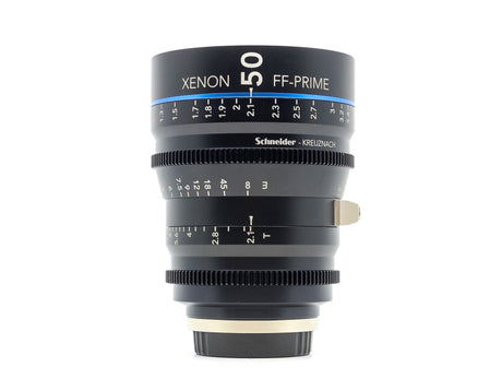 Schneider Xenon FF 50mm T2.1 - Canon EF-fattning