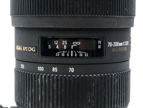 Sigma 70-200mm f/2.8 EX APO DG Macro HSM II - Sony A-fattning