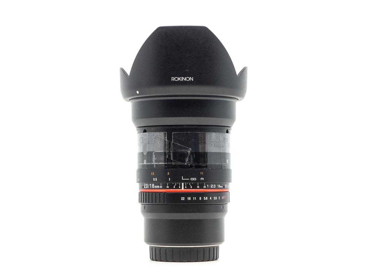 Rokinon 16mm f/2 ED AS UMC CS - Micro Four Thirds Fit · imagen principal