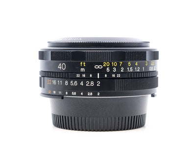 Voigtländer Ultron 40mm f/2 SL II - Nikon Fit
