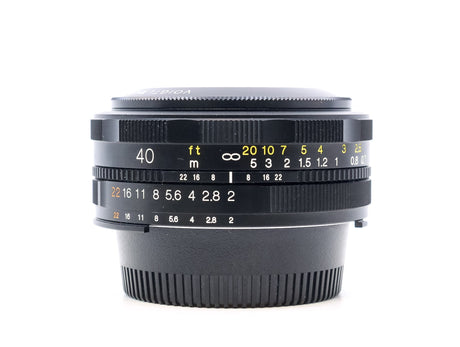 Voigtländer Ultron 40mm f/2 SL II - Nikon Fit