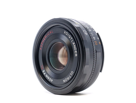 Voigtländer Ultron 40mm f/2 SL II - Nikon Fit