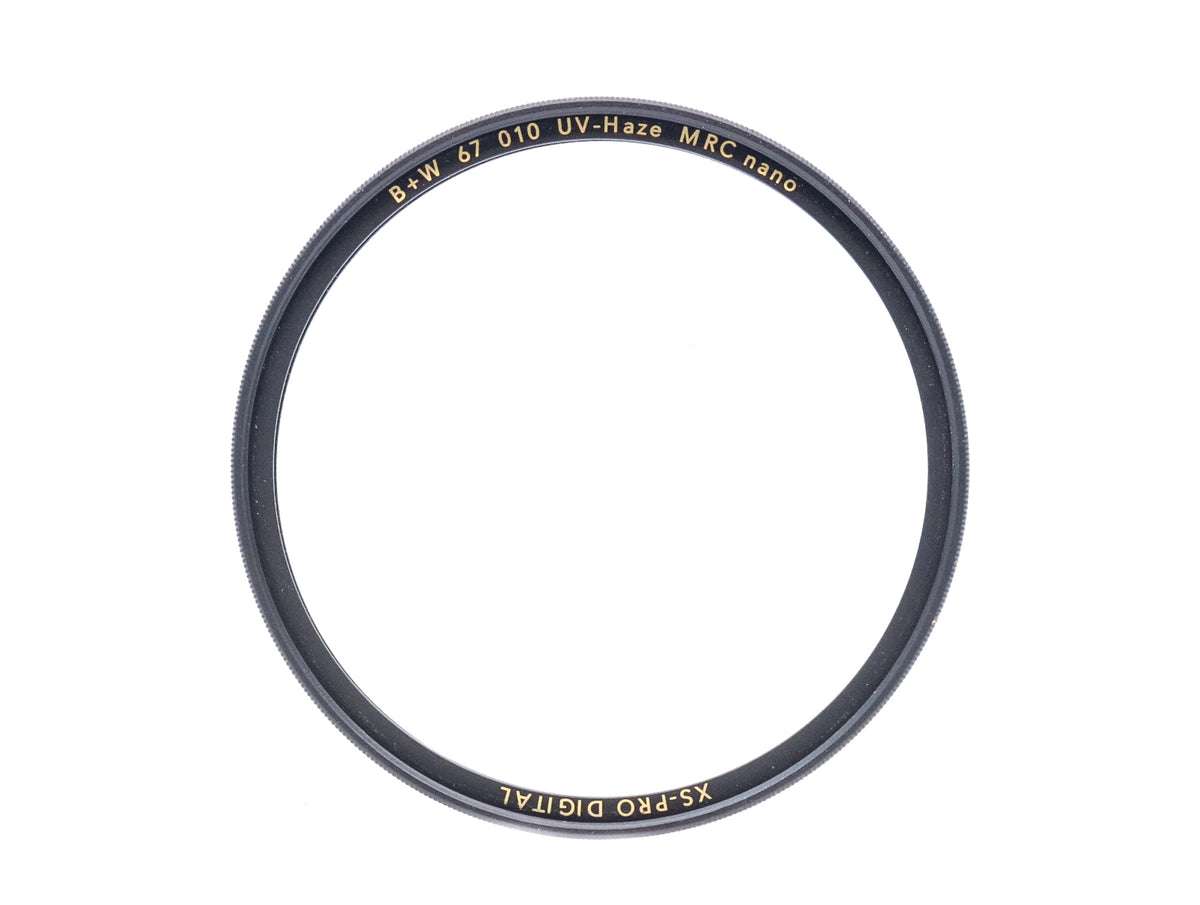 B+W 67mm XS-Pro Digital 010 UV-Haze MRC Nano Filter · imagen principal