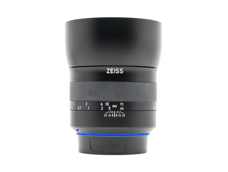 ZEISS Milvus 50mm f/2M ZE - Canon EF-fattning