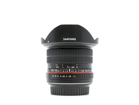 Samyang 12mm f/2.8 ED AS NCS Fisheye - Canon EF Fit 