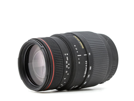 Sigma 70-300mm f/4-5.6 APO DG Macro - Canon EF-fattning