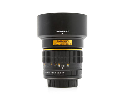 Samyang 85mm f/1.4 ASPH IF - Sony A Fit 