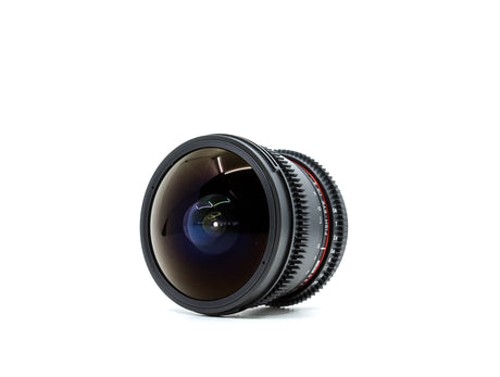 Samyang 8mm T3.8 VDSLR UMC Fisheye CS II - Canon EF-fattning