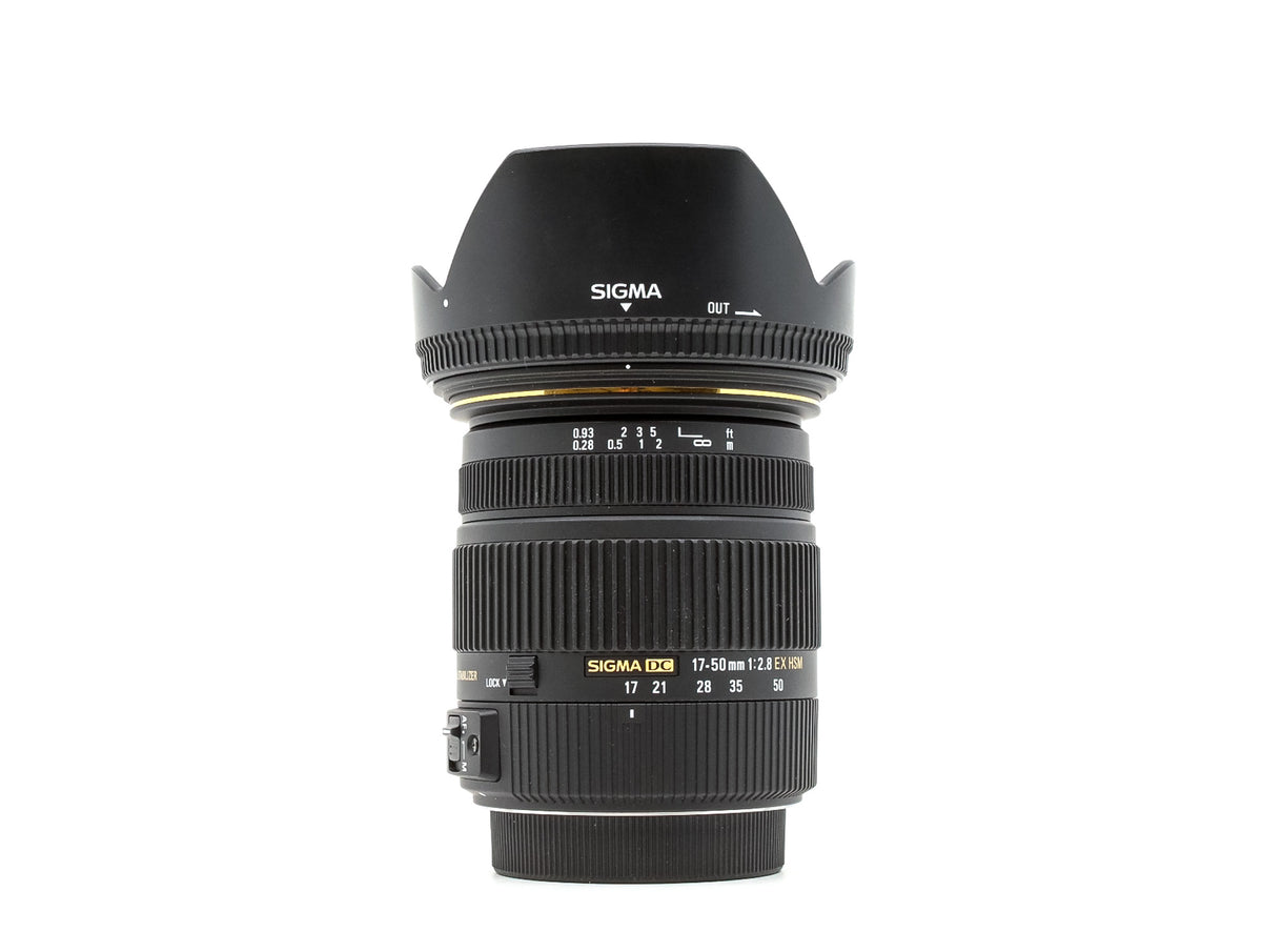 Sigma 17-50mm f/2.8 EX DC OS HSM - Sigma SA-fattning · imagen principal