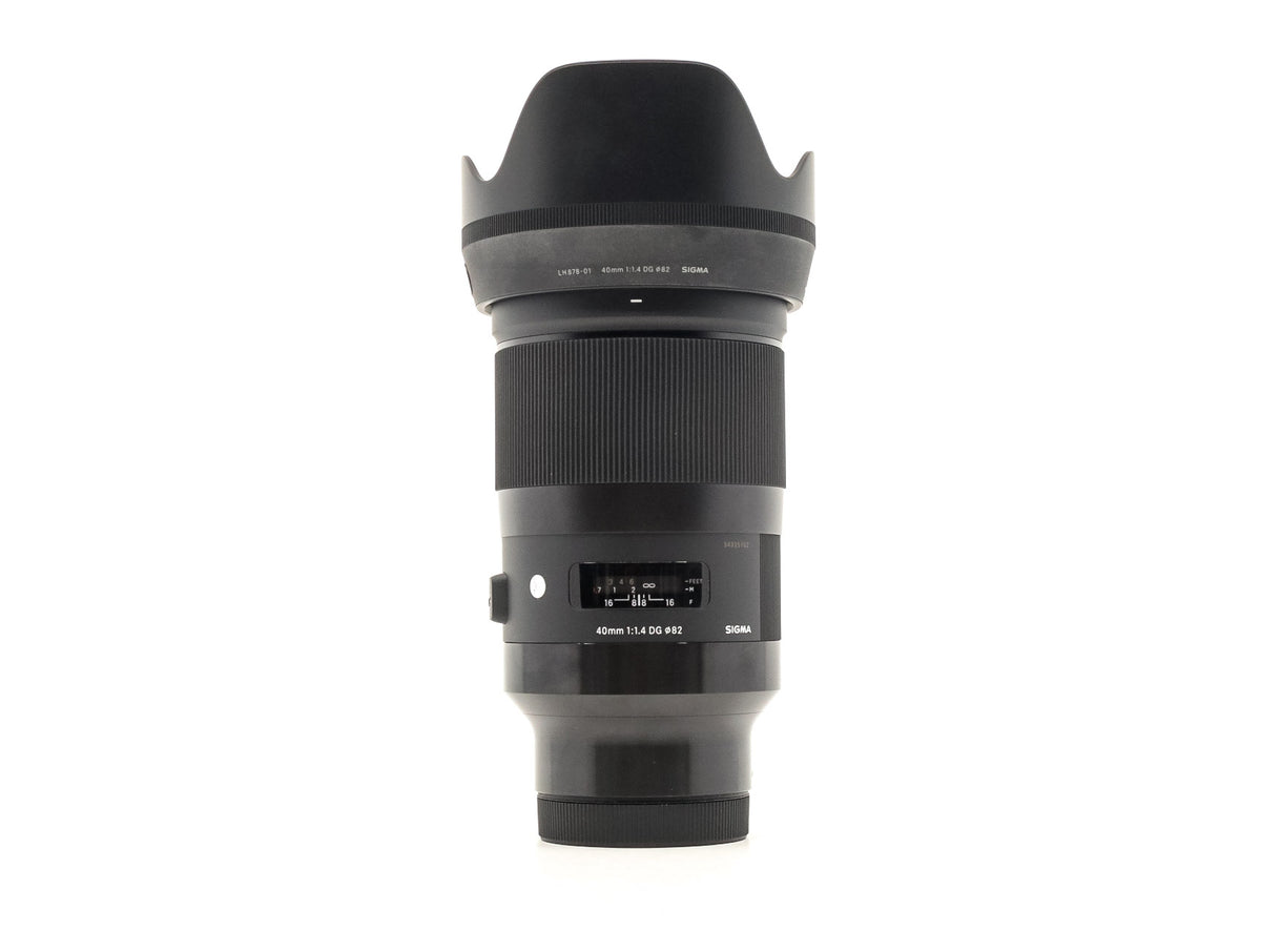 Sigma 40mm f/1.4 DG HSM ART - L-fattning · imagen principal