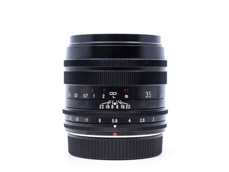 Voigtlander 35mm f/2 Macro Apo-Ultron - Fujifilm X-fattning