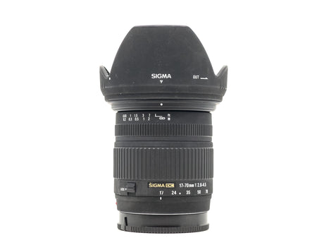 Sigma 17-70mm f/2.8-4.5 DC Macro - Sony A-fattning