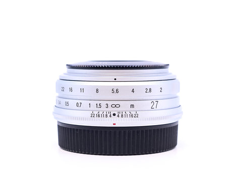 Voigtlander Ultron 27mm f/2 - Fujifilm X Fit