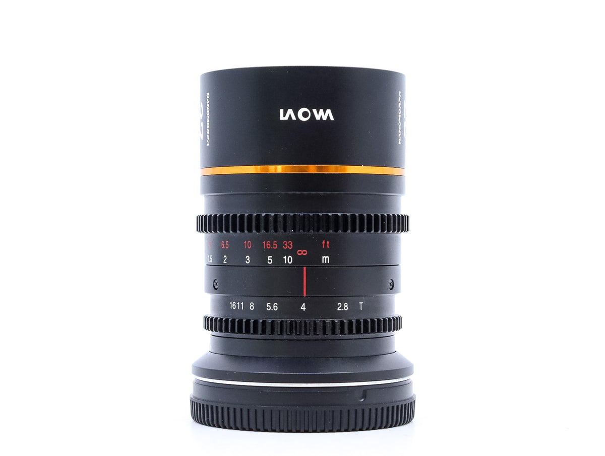 Venus Laowa 27mm T2.8 Nanomorph [Amber Flare] - L Fit · imagen principal