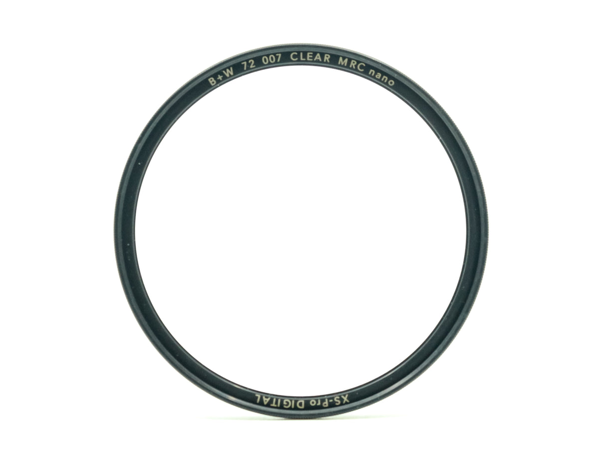 B+W 72mm XS-Pro Clear MRC-Nano 007 Filter · imagen principal