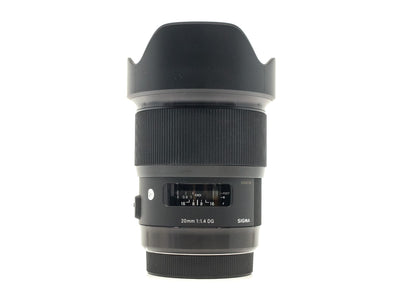 Sigma 20mm f/1.4 DG HSM ART - Canon EF-fattning