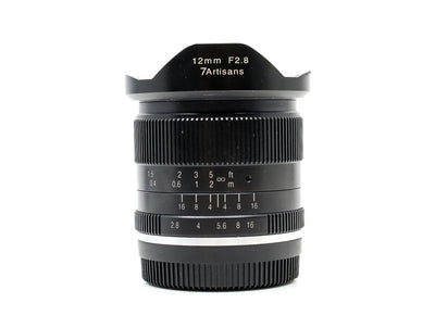 7Artisans 12mm f/2.8 - Fujifilm X-fattning