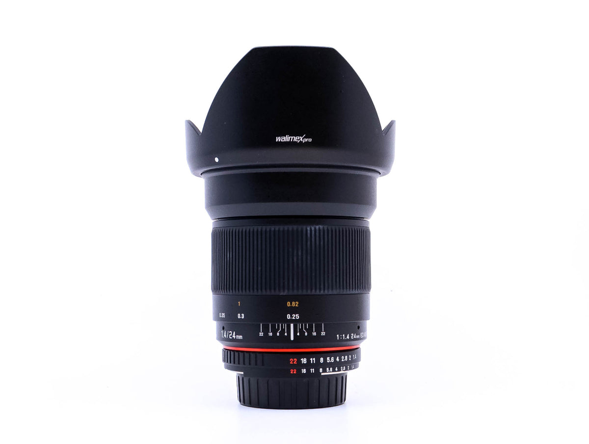 Walimex Pro 24mm f/1.4 ED AS UMC - Canon EF-fattning · imagen principal