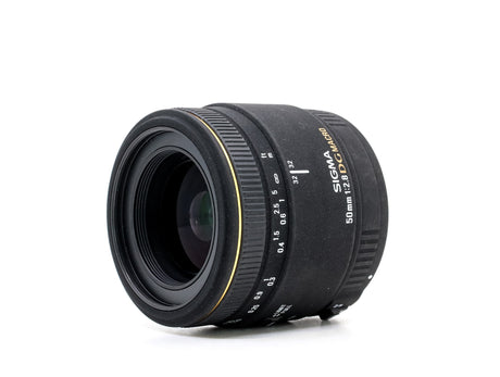 Sigma 50mm f/2.8 EX Macro - Canon EF-fattning