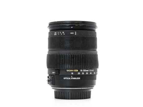 Sigma 18-200mm f/3.5-6.3 DC OS - Canon EF-S-passform
