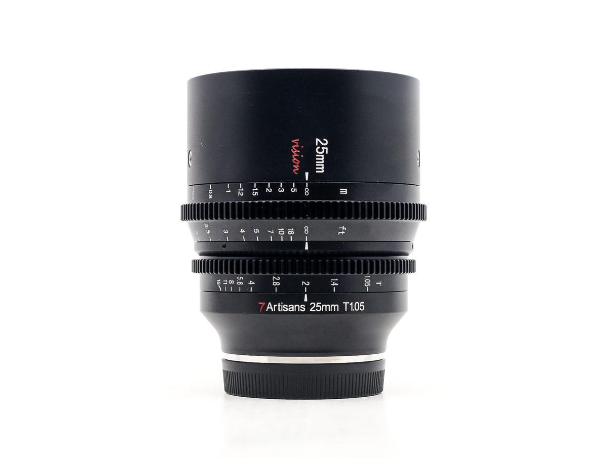 7Artisans 25mm T1.05 Vision - Sony E-fattning · imagen principal