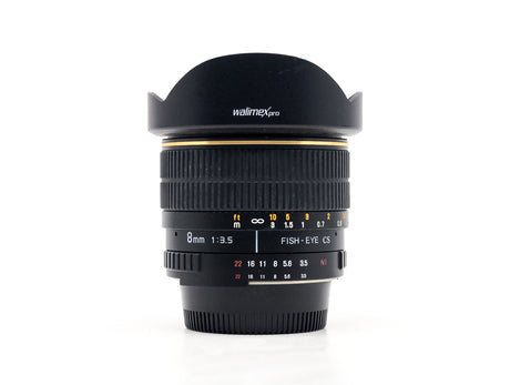 Walimex Pro 8mm f/3.5 CS Fisheye - Nikon-fattning