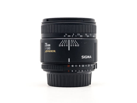 Sigma 28mm f/1.8D ASPH II - Nikon-fattning