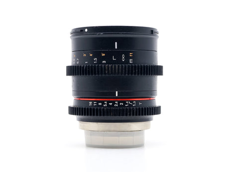 Samyang 35mm T1.3 Cine AS UMC CS - Fujifilm X-fattning