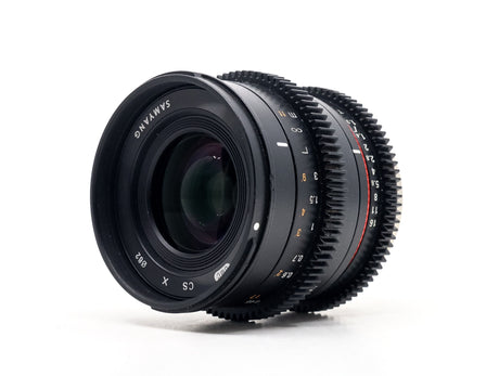 Samyang 35mm T1.3 Cine AS UMC CS - Fujifilm X-fattning