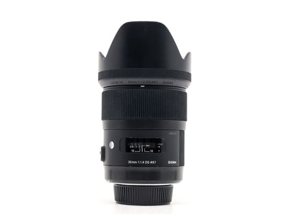 Sigma 35mm f/1.4 DG HSM ART - Sigma SA-fattning