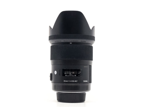 Sigma 35mm f/1.4 DG HSM ART - Sigma SA-fattning
