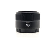 Nikon Nikkor Z 40mm f/2 de segunda mano en Camera Market