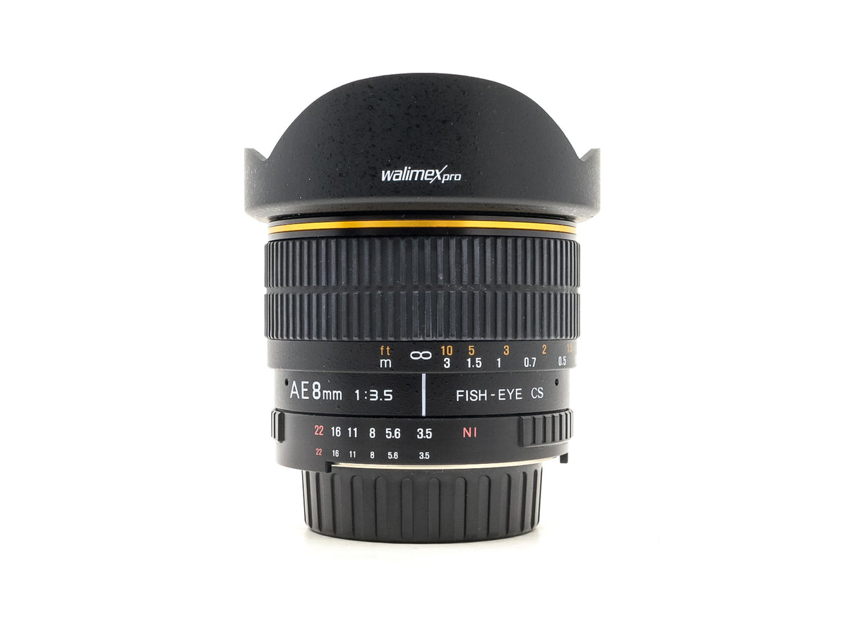 Walimex Pro 8mm f/3.5 AE Fisheye - Nikon Fit  · main image