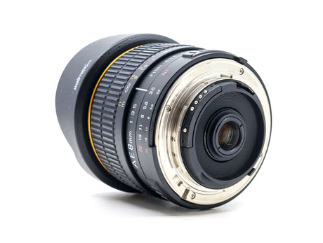 Walimex Pro 8mm f/3.5 AE Fisheye - Nikon Fattning