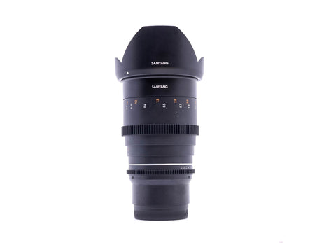 Samyang 35mm T1.5 Cine VDSLR MK2 - Sony FE-fattning