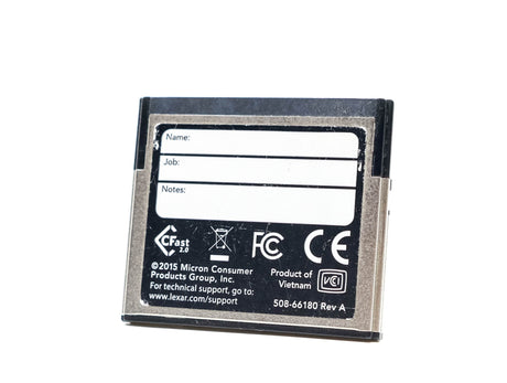 Lexar Professional 128GB 3600x 540MB/s CFast 2.0-kort